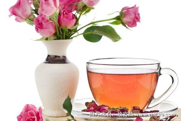玫瑰花枸杞茶做法