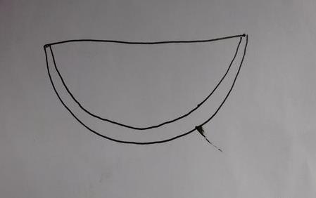 西瓜简笔画（图解步骤）