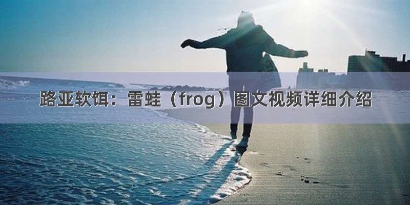 路亚软饵：雷蛙（frog）图文视频详细介绍