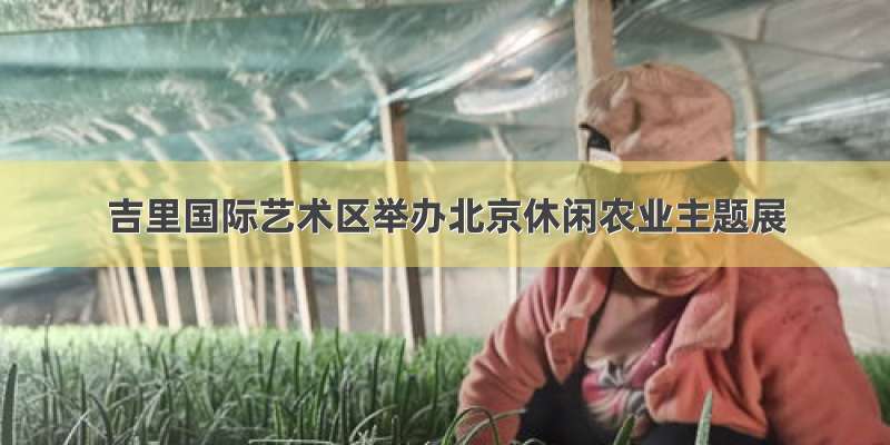 吉里国际艺术区举办北京休闲农业主题展